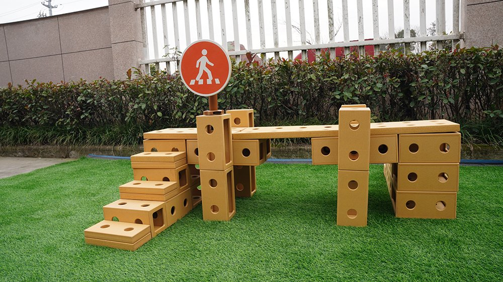 O Brinquedo Perfeito para Pequenos Arquitetos: Blocos de Construção de Grande Tamanho para Jardim de Infância
