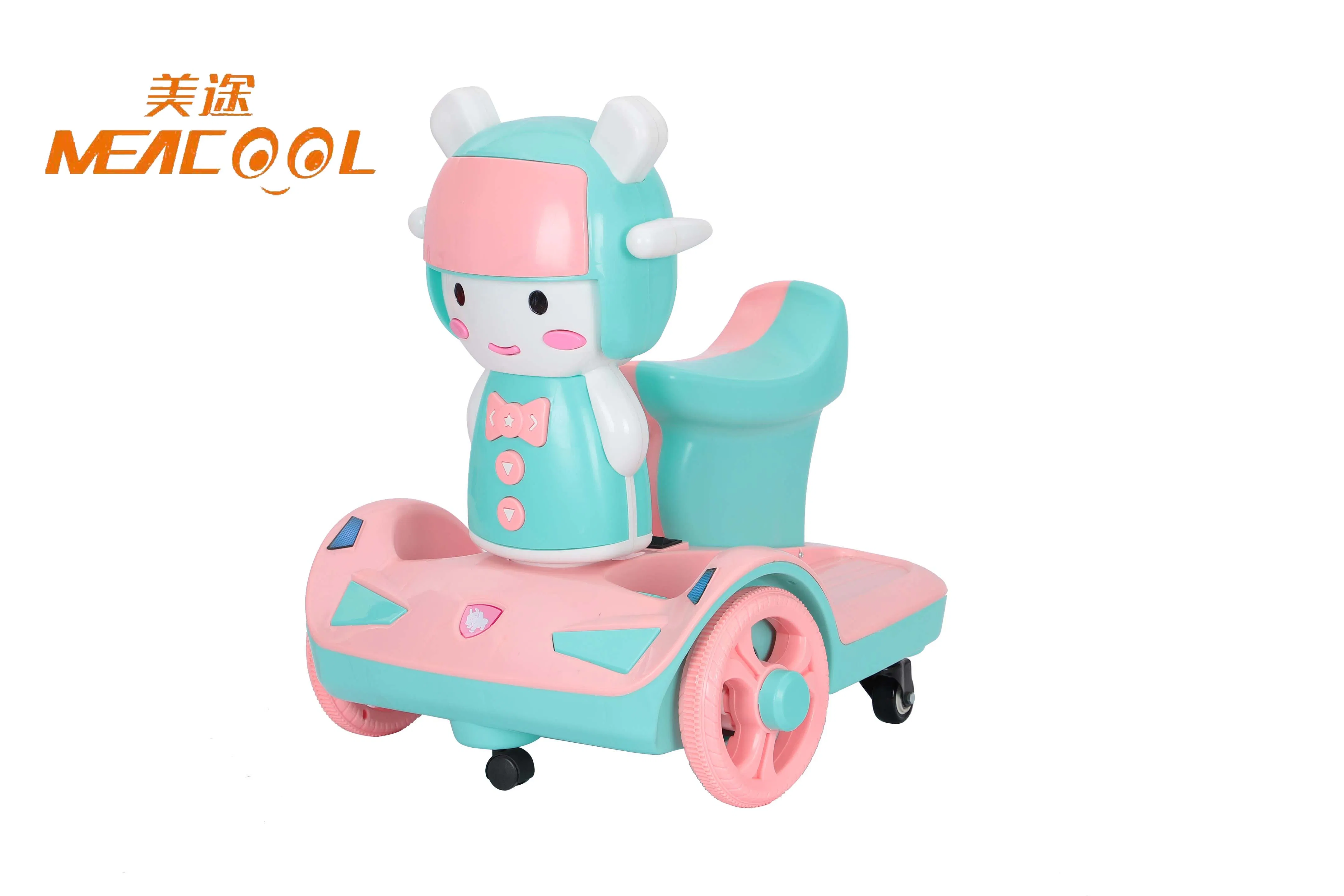 Carro Elétrico de Equilíbrio Infantil Atacado 360-Degree Brinquedos de Plástico com Luzes LED Rotativas Multifuncionais Antes e Depois