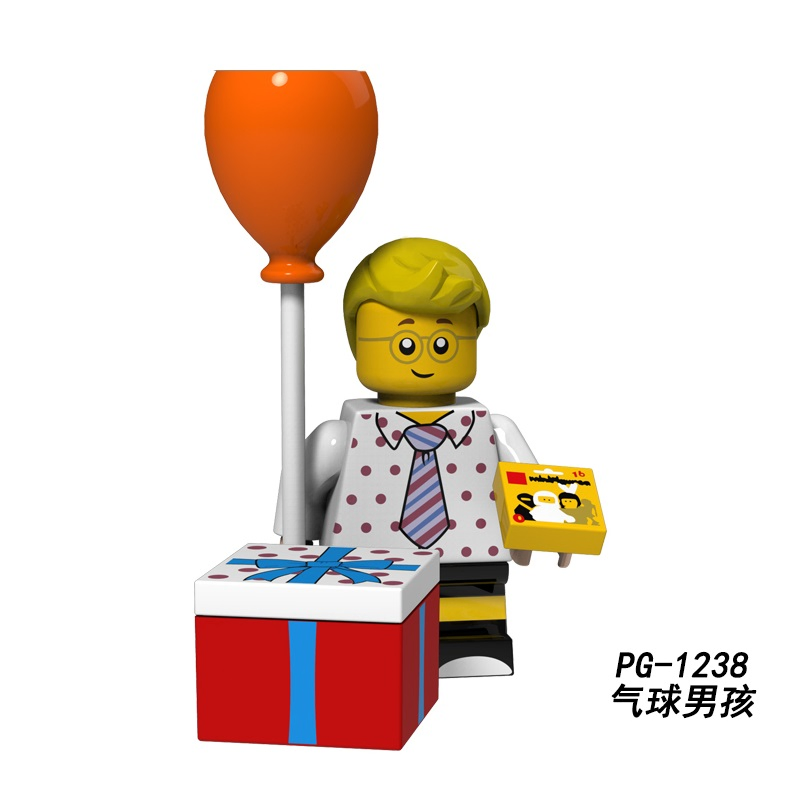Figuras de Blocos de Construção Educacionais de Plástico Colecionáveis de Desenho Animado (PG8151)