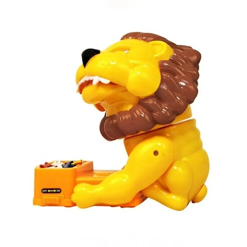 Materiais Ecológicos Brinquedos Divertidos em Forma de Leão para Crianças Feitos de Plástico