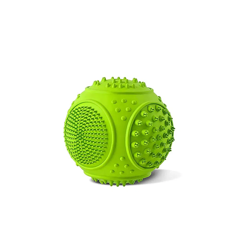 Brinquedos de mastigar de silicone flexível com logotipo impresso personalizados, brinquedos educativos multiuso para treinamento e atividades ao ar livre