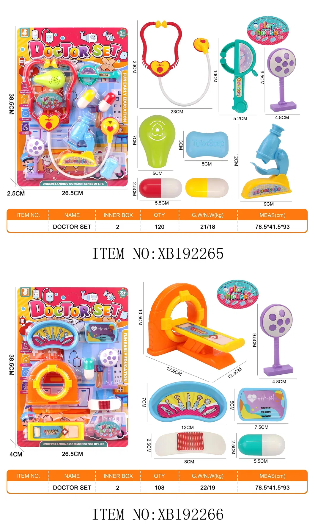 Conjunto Médico Brinquedo 4