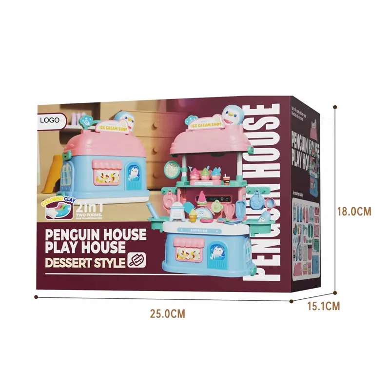 Cozinha de Pinguim Brinquedo