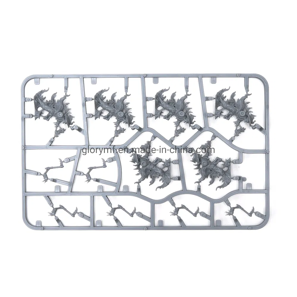 Figura de Jogo de Ação em Plástico Rígido HIPS para Modelo de Sprue de Jogo de Tabuleiro