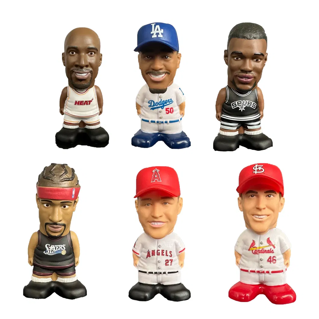 Brinquedo de Plástico Personalizado de Jogador de Basquete Criativo para Presente