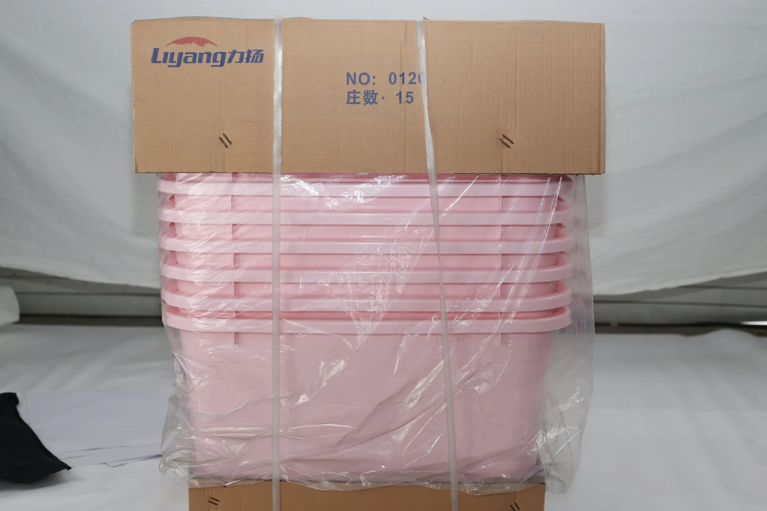 Caixa de Armazenamento Doméstica de Plástico PP Durável Multifuncional para Roupas e Brinquedos