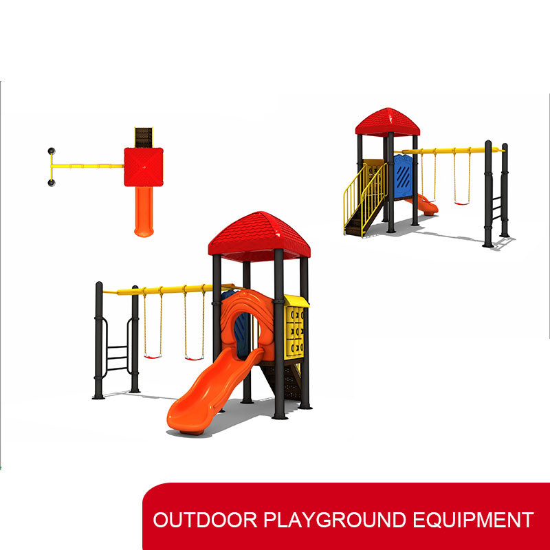 Parque de Diversões de Plástico Brinquedo Balanço Personalizado Academia Playground ao Ar Livre Escorregador