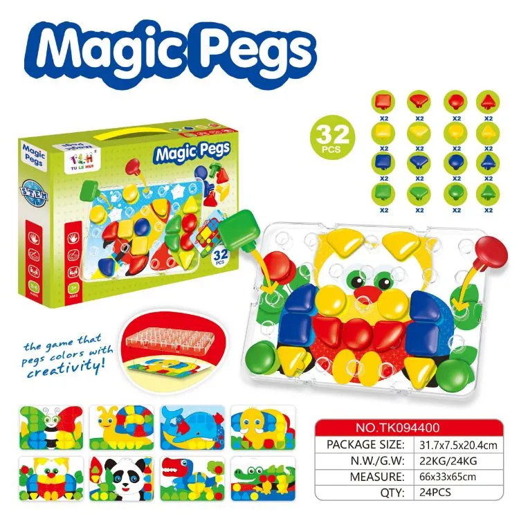 Brinquedo Infantil Pinos Mágicos 1