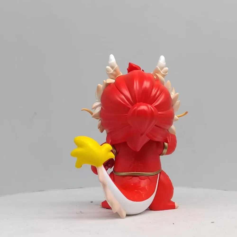 Faça uma Decoração de Pequeno Animal em PVC Personalizada, Modelo de Dragão Mascote, Figura de Ação, Brinquedo para Crianças