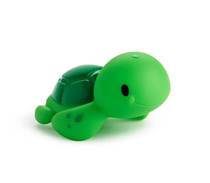 Brinquedo de banho pequeno de plástico para bebês e crianças pequenas