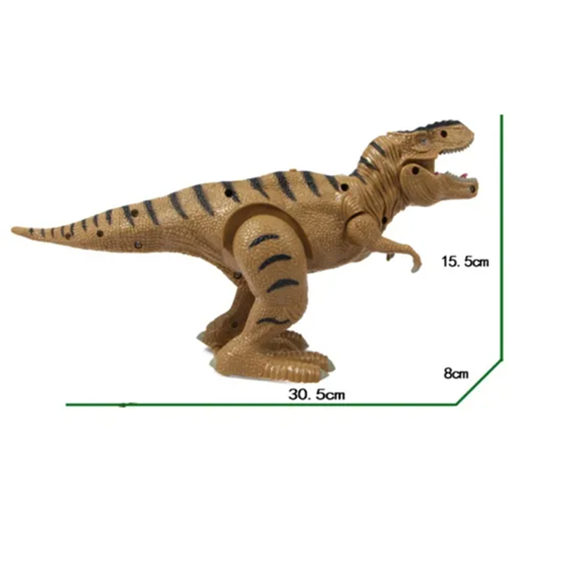 Brinquedo de Dinossauro Simulador Elétrico Andante com Mãos e Pés que Mexem, Cabeça, Som, Brinquedos de Animais Caminháveis, Dinossauros, Brinquedos de Plástico