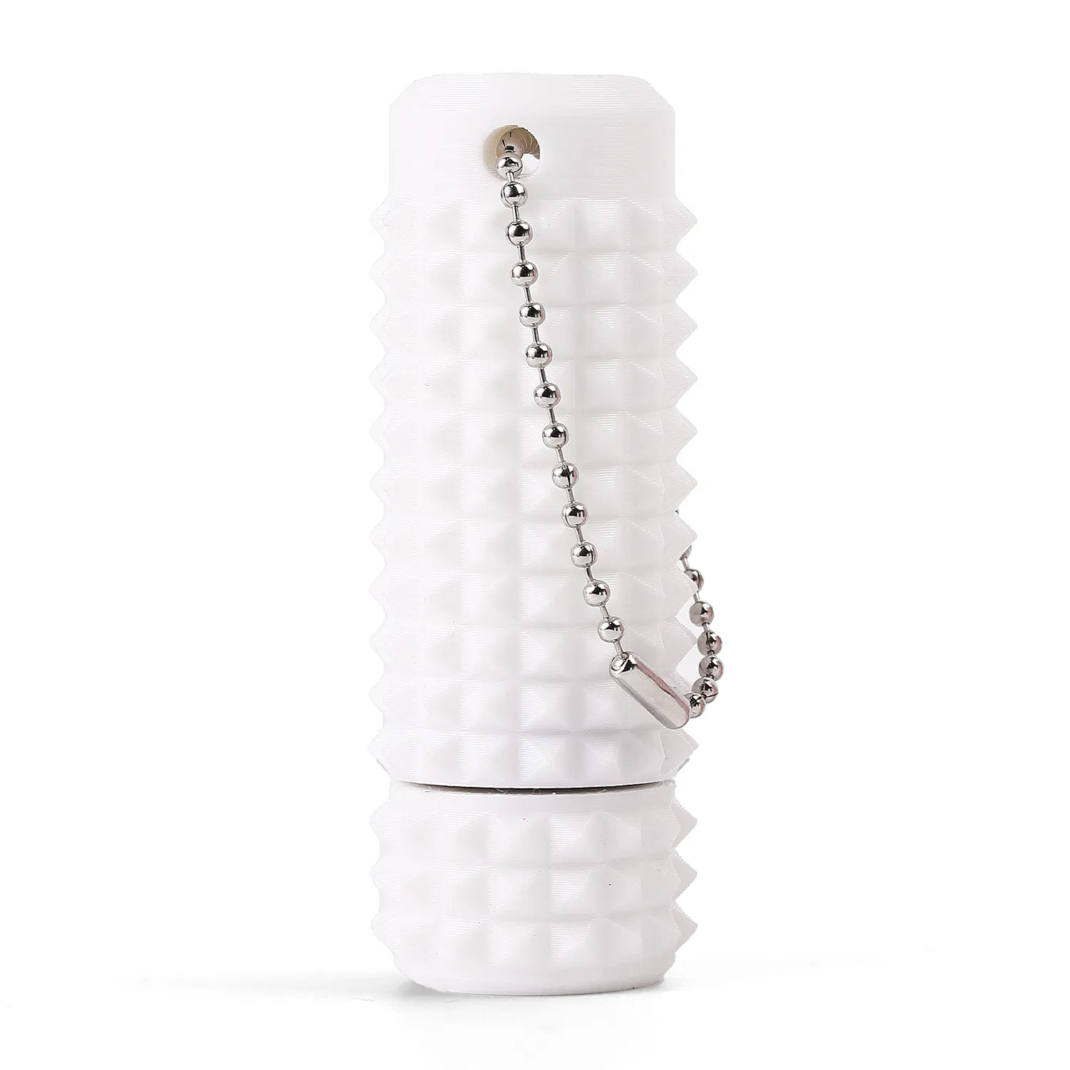 Chaveiro de Plástico Ecológico em Tamanho Pocket com Design Espinhoso para Alívio da Ansiedade