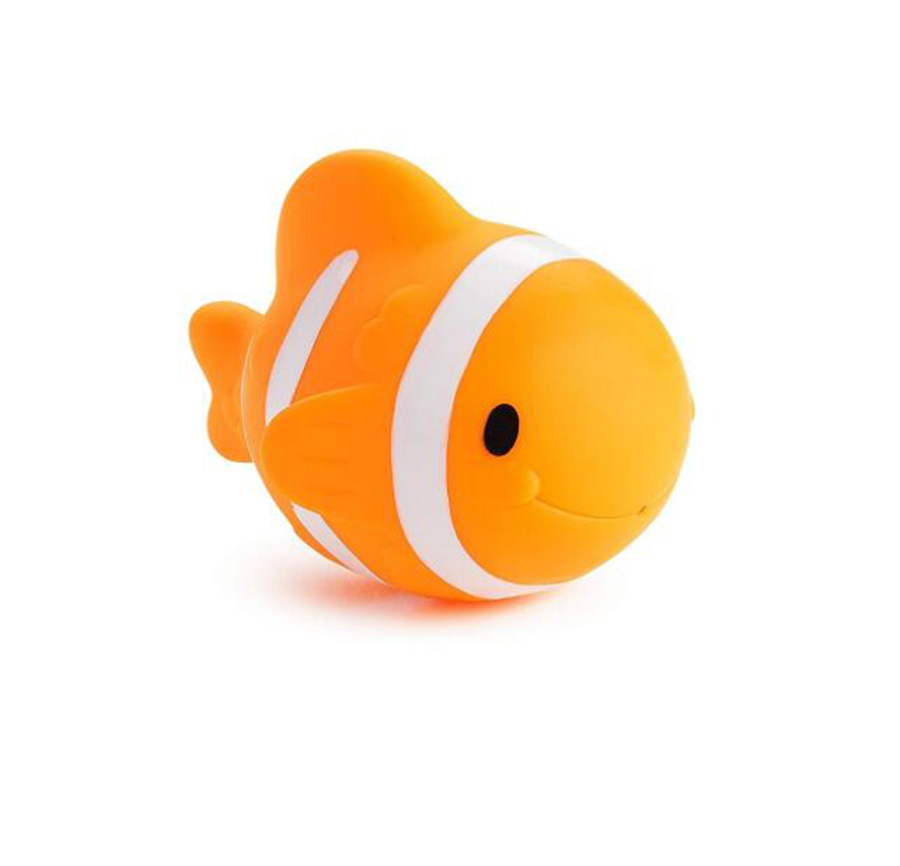 Brinquedo de banho pequeno de plástico para bebês e crianças pequenas