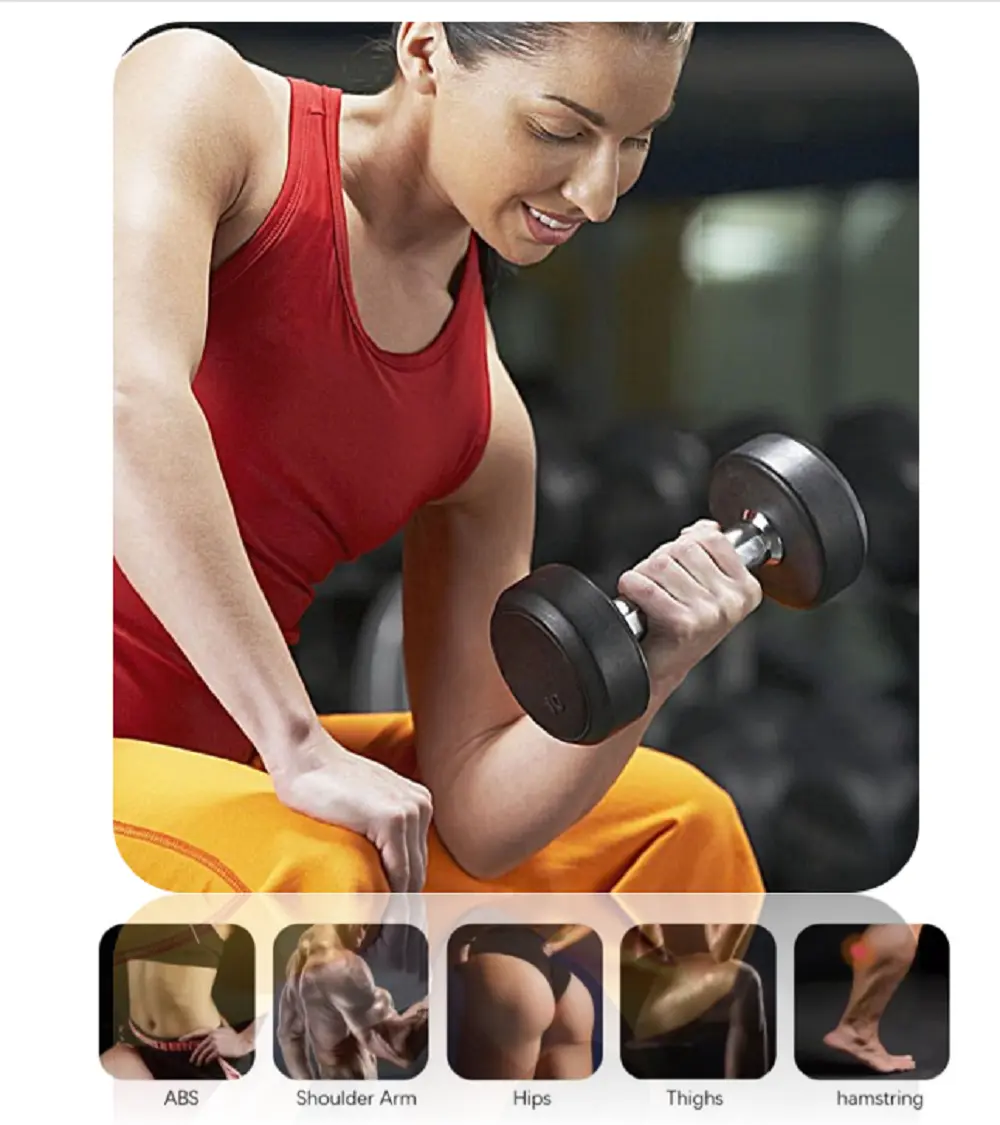 How EMS sculpting works diagram