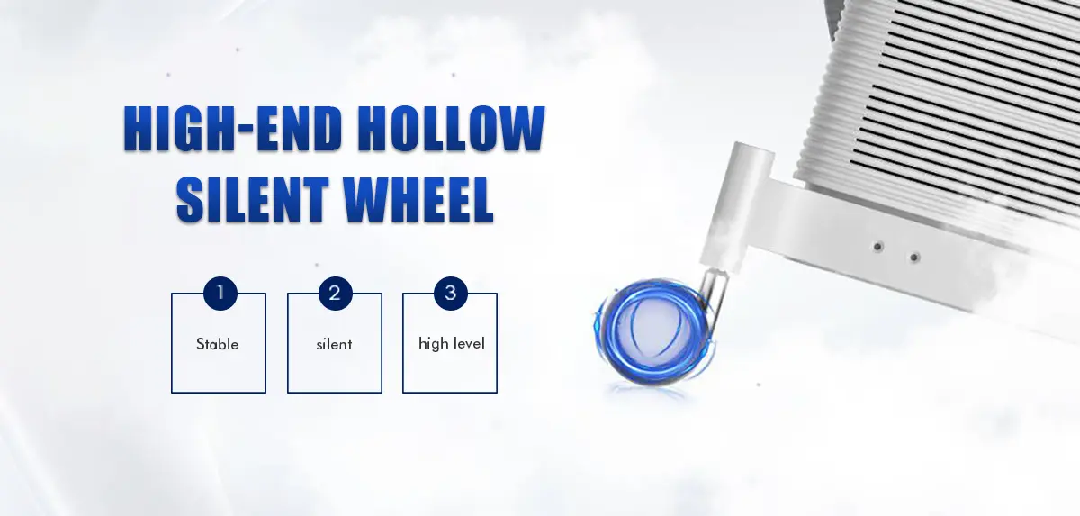 High-end hollow silent wheels