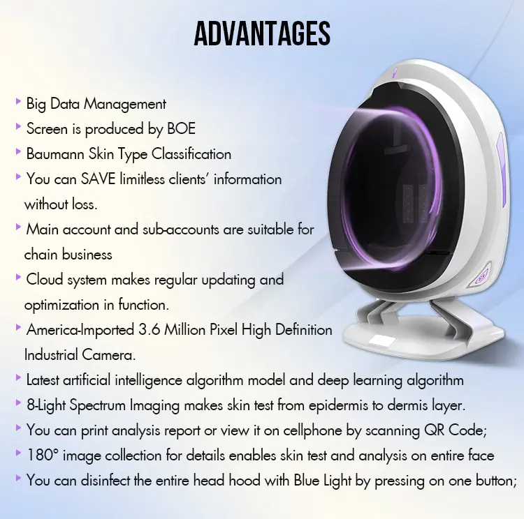 Skin Analyzer Advantages