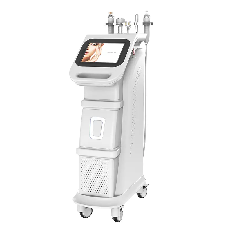 Vacuum microneedling RF machine for collagen remodelling and skin tightening