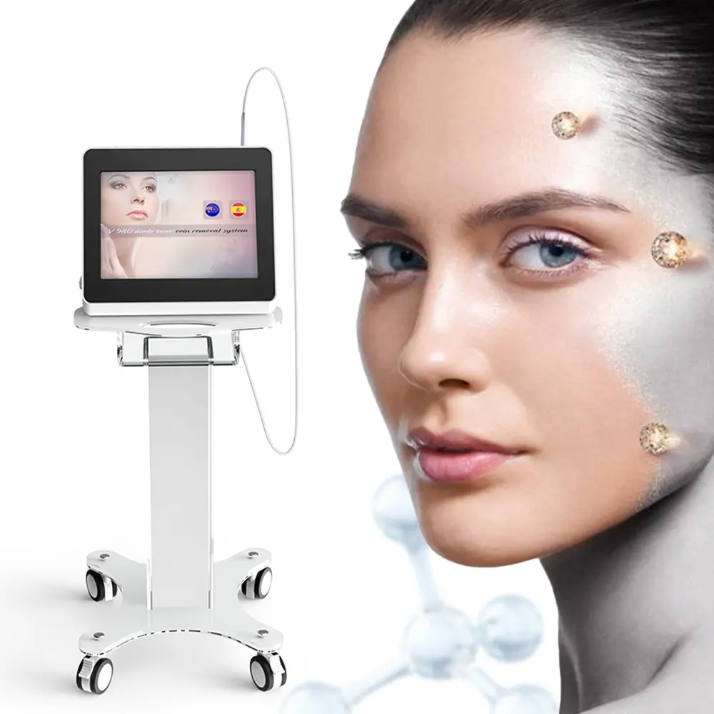 China 980nm Medical Diode Laser 980 nm Spider Vein Removal Vascular Removal Machine Manufacturer, Factory