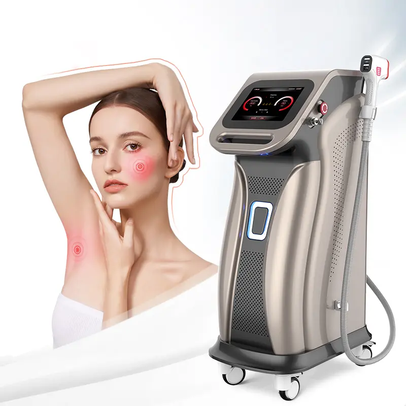 Wholesale 2000W 4 Wavelengths 808nm Diode Laser Hair Removal Machine Manufacturers, Suppliers