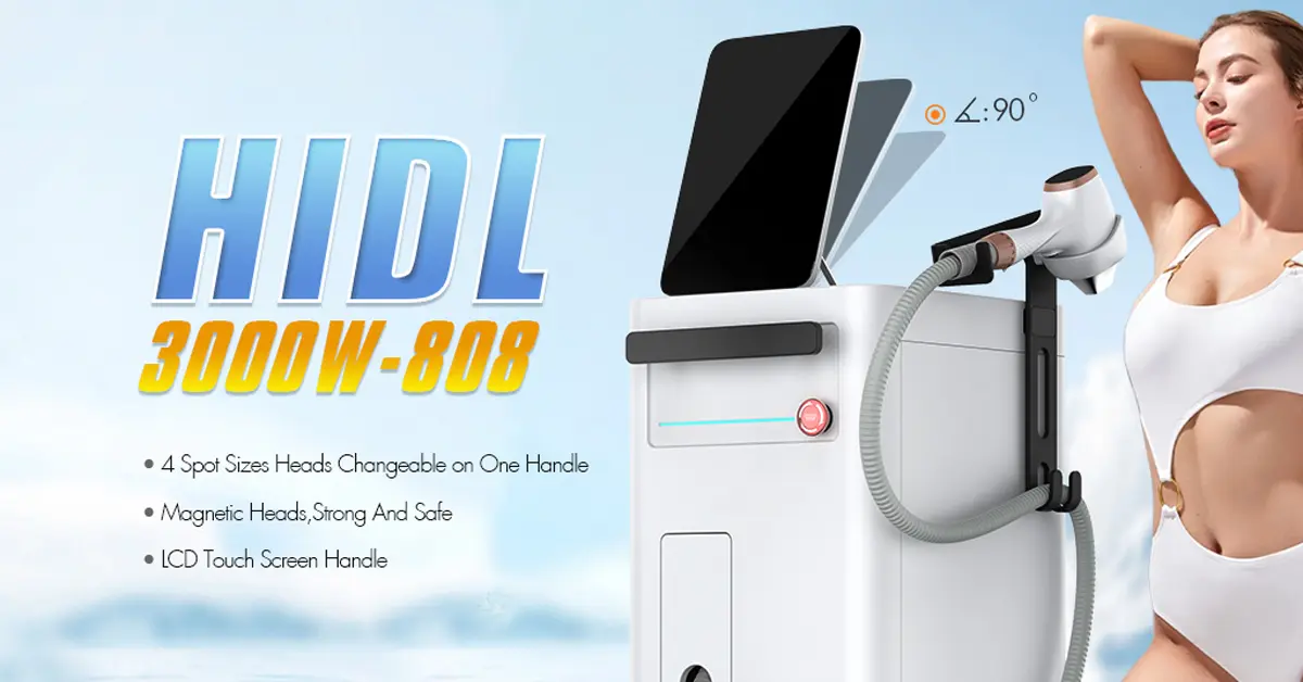 1800W Diode Laser Hair Removal Machine Overview