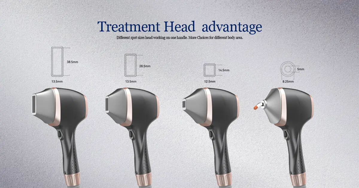 Changeable Treatment Heads