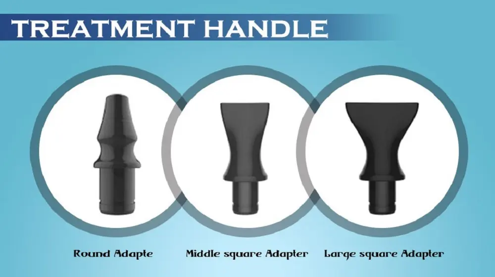 Skin Cooler Machine Adapters and Features