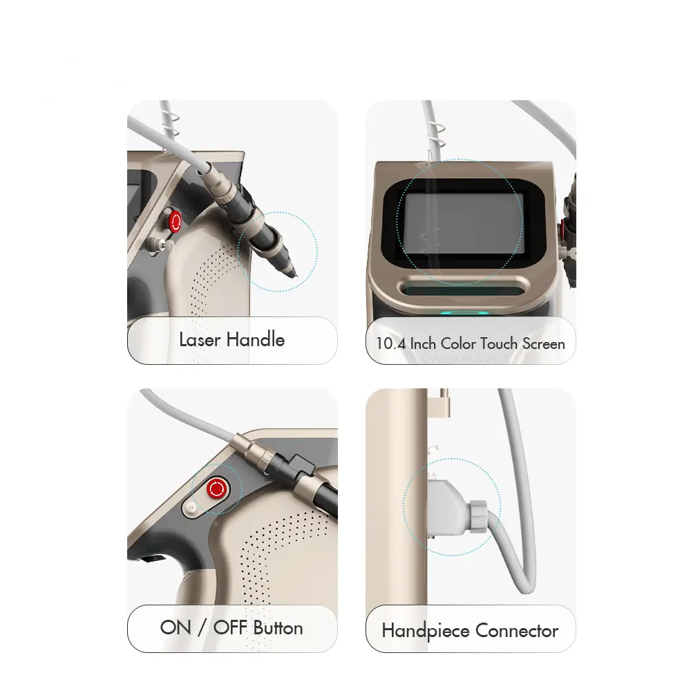 Wholesale Professional Pico 1064nm 532nm Picosecond Laser Tattoo Removal Machine Manufacturer, Suppliers