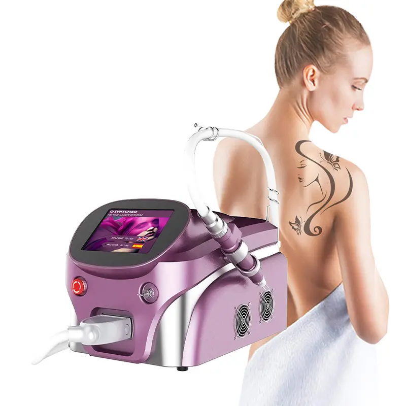 China portable picosecond nd yag laser tattoo removal machine Manufacturer, Factory
