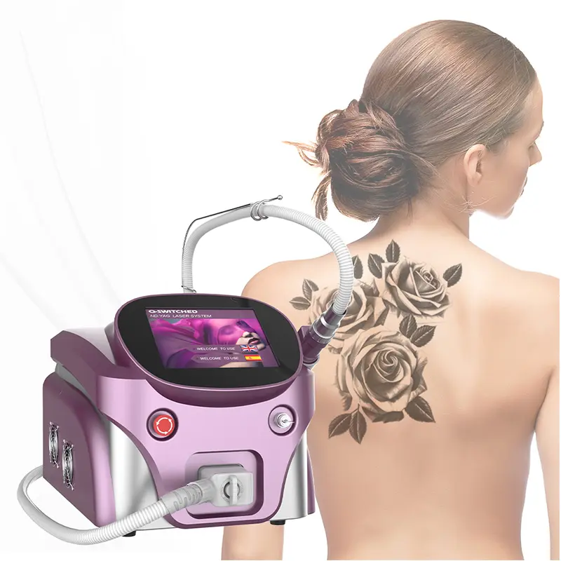 CE Certification Hot sales portable picosecond nd yag laser tattoo removal machine Manufacturers, Factory
