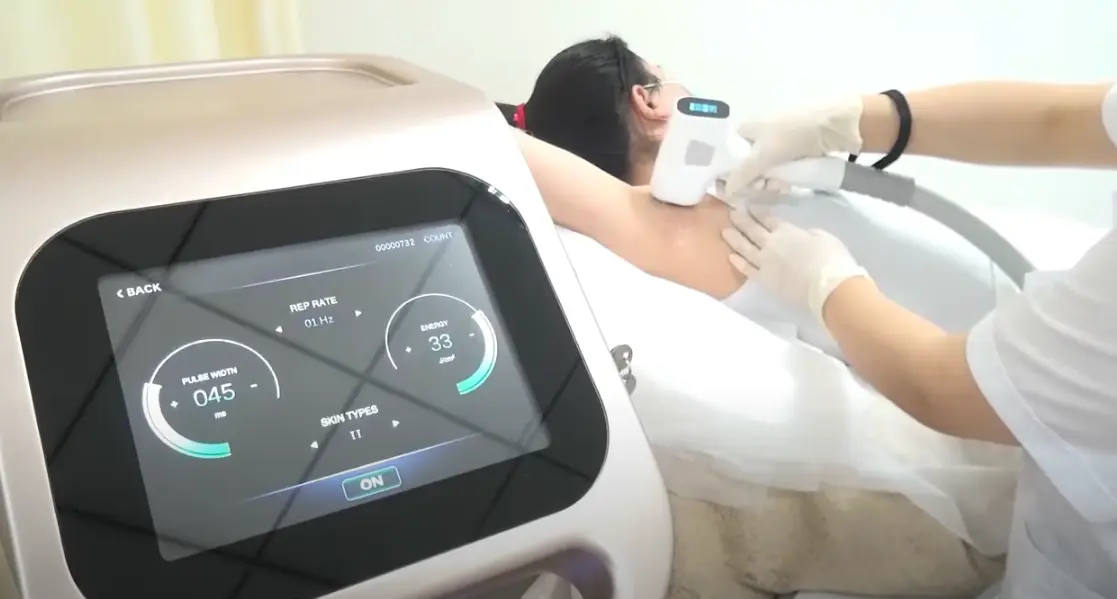 Machine in treatment 2