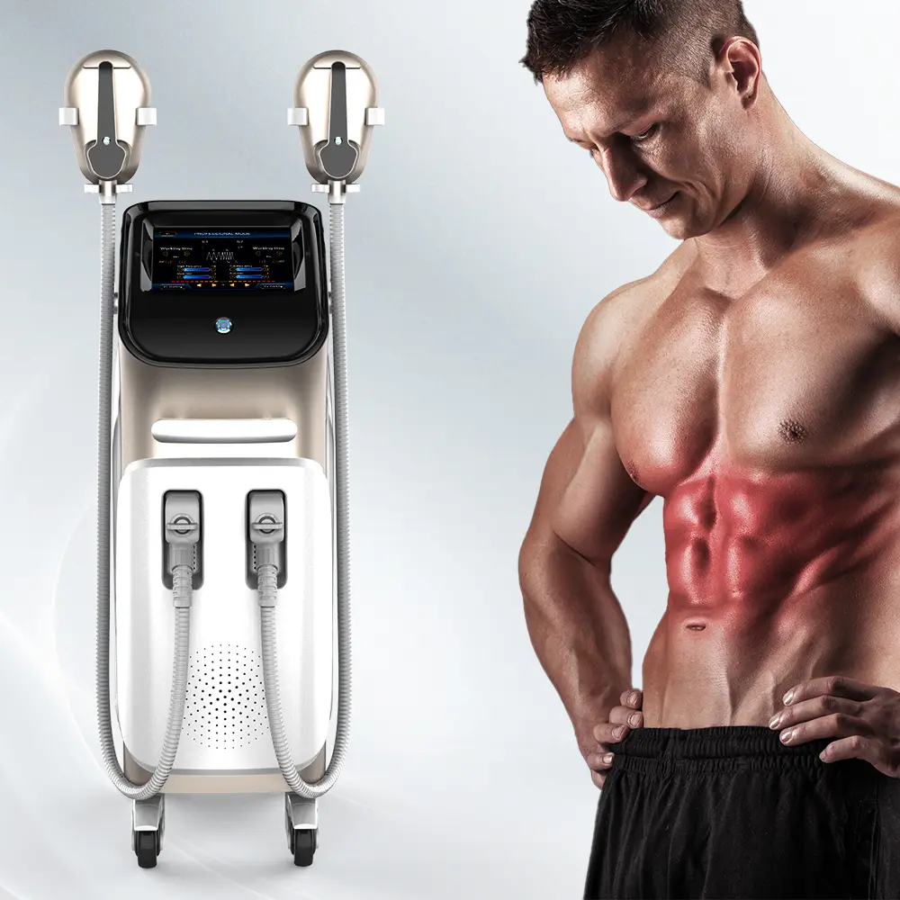 CE Certification ems muscle building body shaping machine with body arms pelvic handpieces Manufacturers, Suppliers