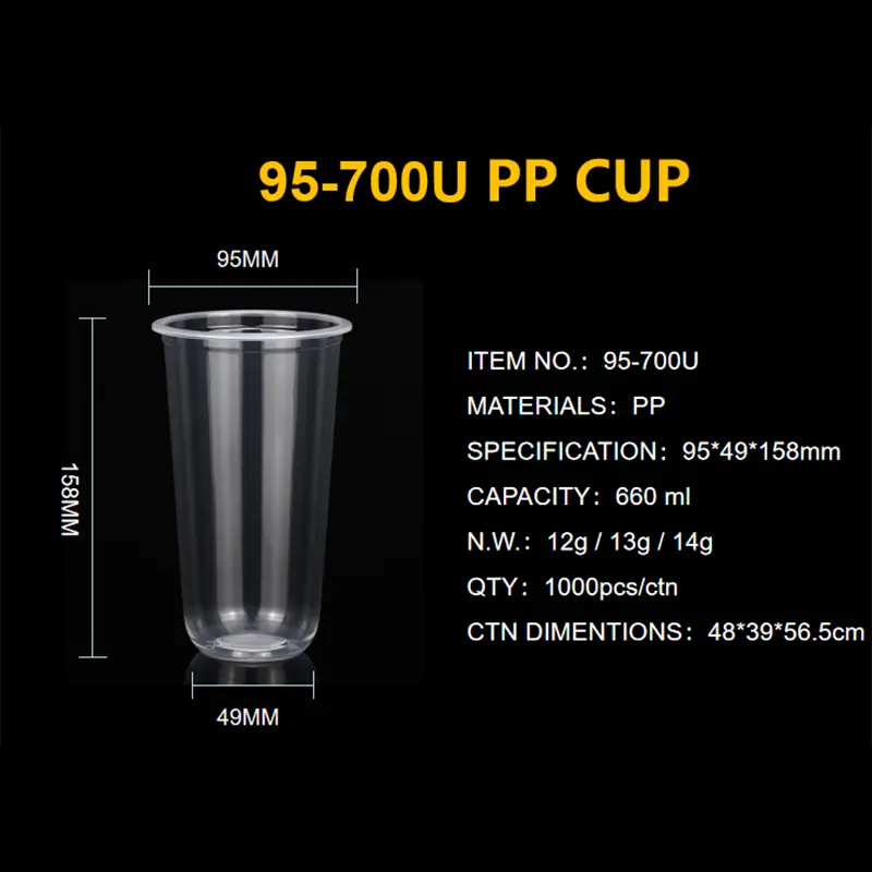 Wholesale pp95-700U blister cup, heat-resistant and printable Manufacturer, Factories