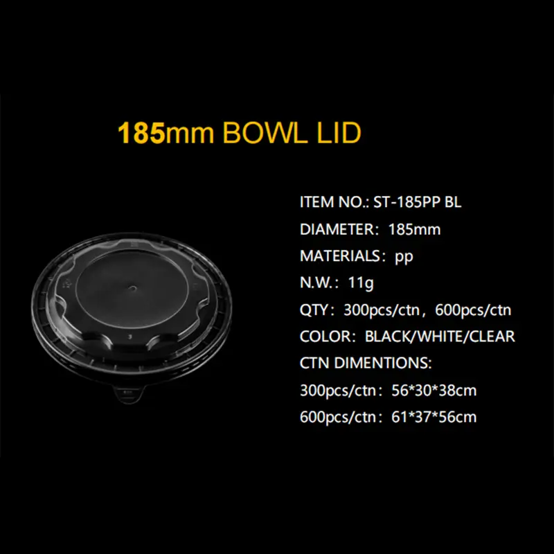 China High-Temperature Resistant PP185 Bowl Lid - Food-Grade, Lightweight, Durable from China Suppliers & Factory Manufacturers, Factories