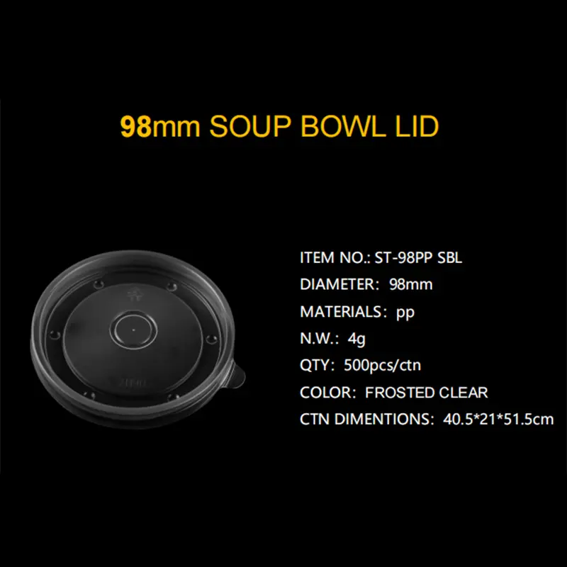 Wholesale High-Temperature Resistant PP98 Soup Bucket Lid - Food-Grade, China Suppliers, Factory Direct Factories, Factory
