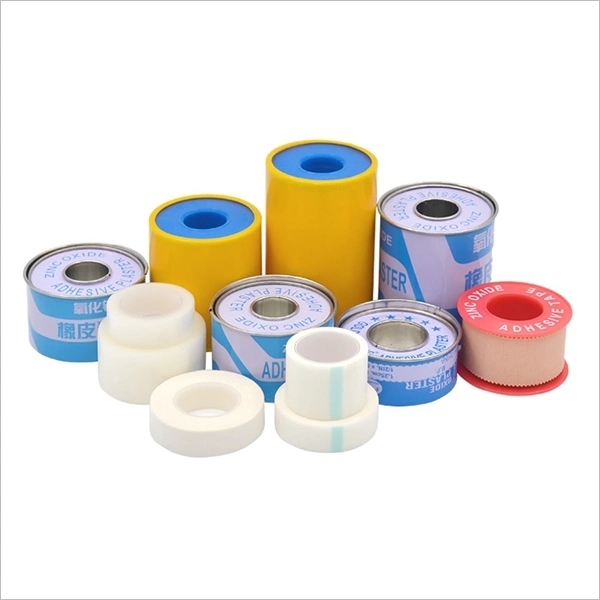 High Quality Disposable Medical Zinc Oxide Adhesive Plaster with Plastic Cover
