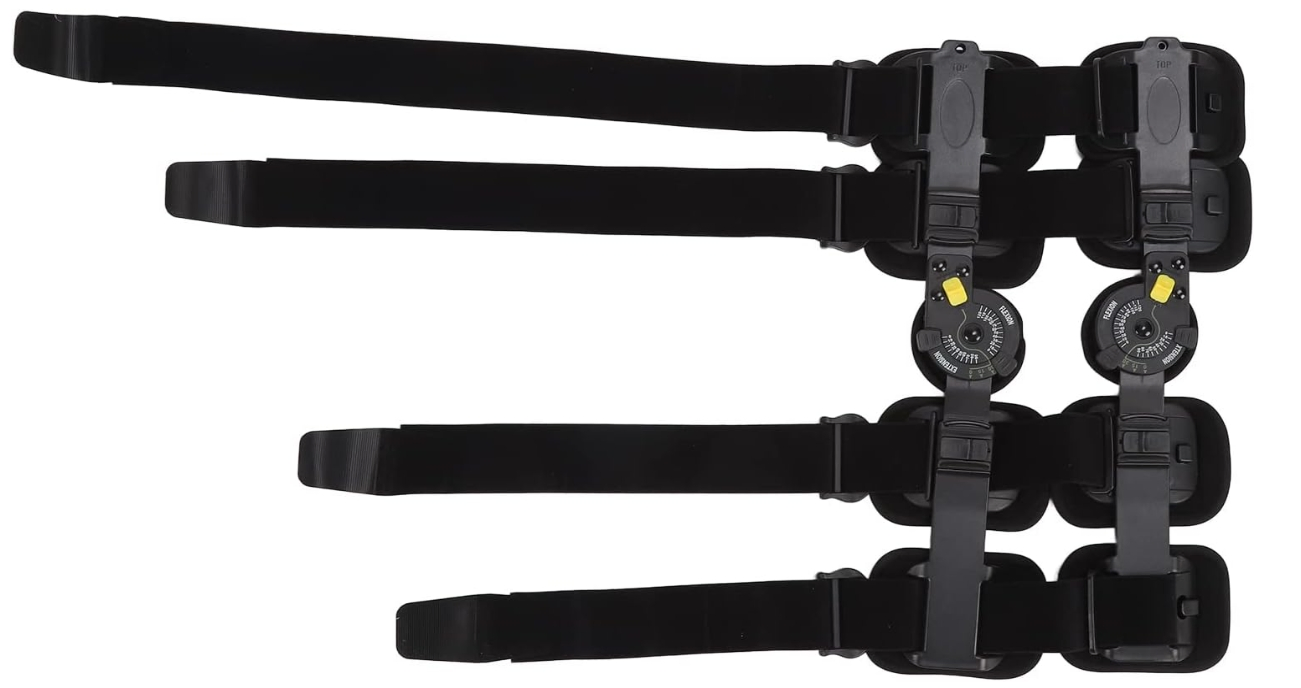 Adjustable Injury Recovery Orthosis Patella Support Hinged Knee Brace