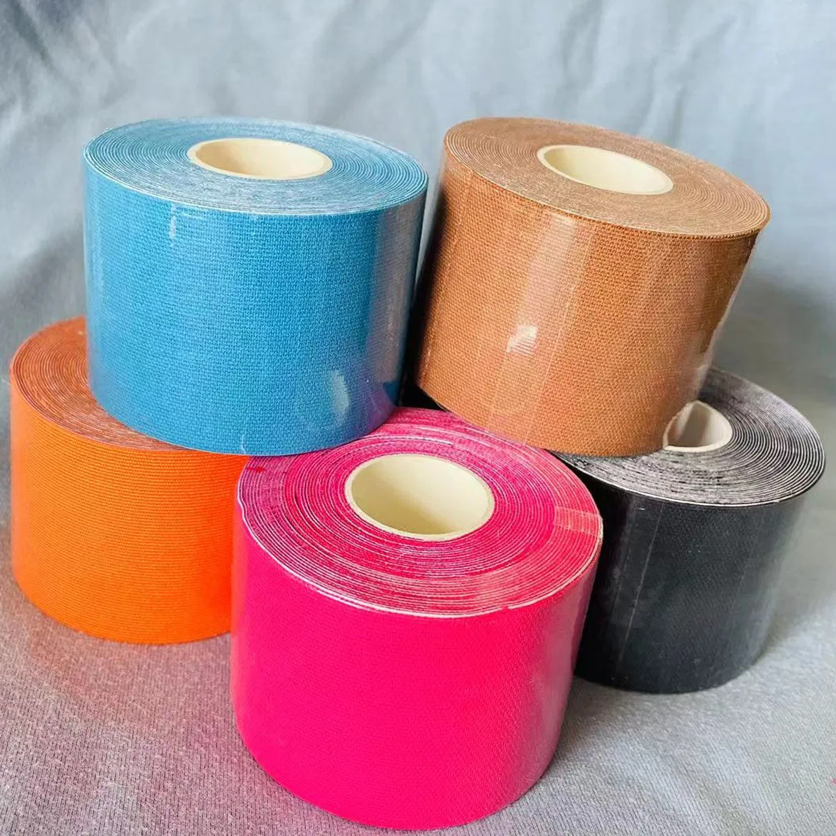 Kinesiology Tape, an Elastic Tape That Was Designed to Help Support Muscles, Ligaments and Joints That Are Experiencing.