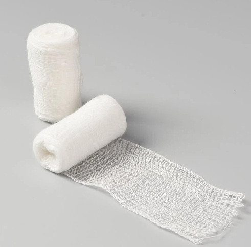 Gauze Bandage with Woven Edge Wholesale Sterile Disposable Cotton Gauze for Clinics