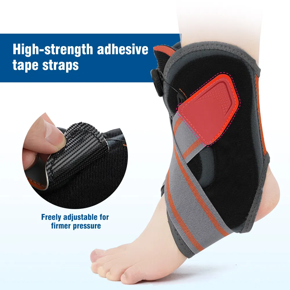 Knob - Adjustable Cross - Compression Ankle Brace - Sports Protection &amp; Injury Recovery