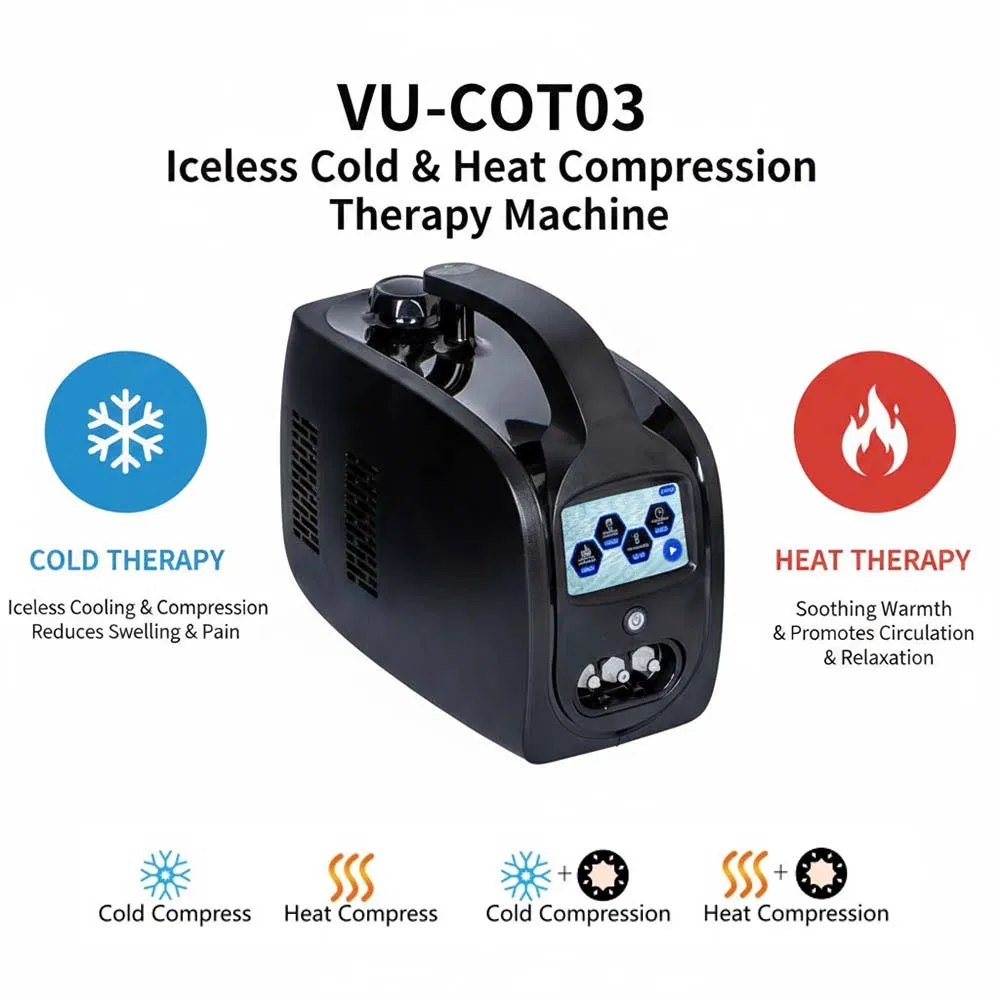 New Design Iceless Cold and Compression Therapy System for Physiotherapy