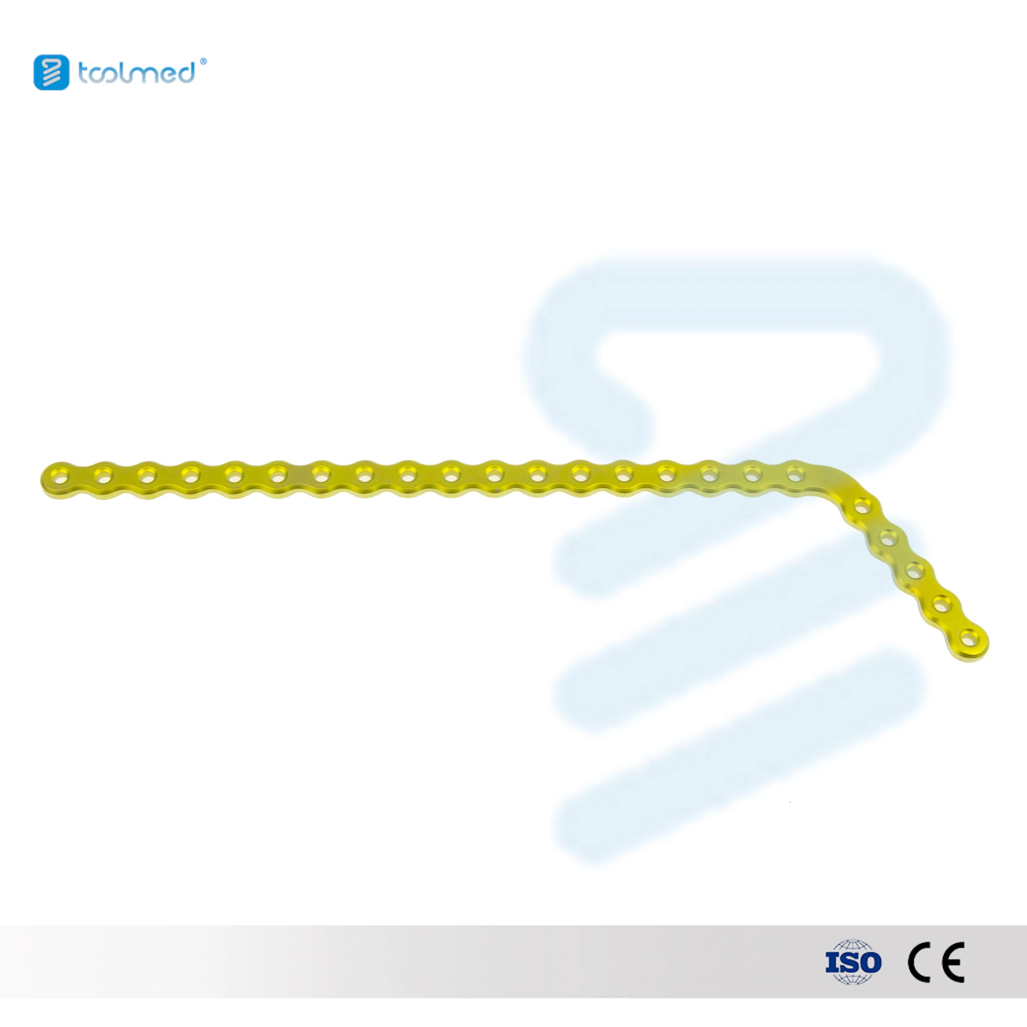 Orthopedic Cmf Surgical Mini Locking Plate 2.4mm Pure Titanium Implant Maxillofacial L Type Interventional Materials