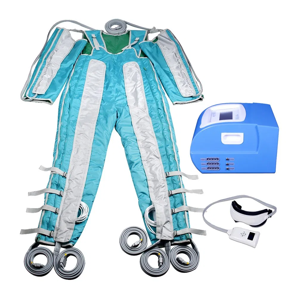Factory Directly Slimming Suit Sir Wave Therapy System Suspender+Sleeve 24 Air Cells Infrared Loss Weight Beauty Machine Br611