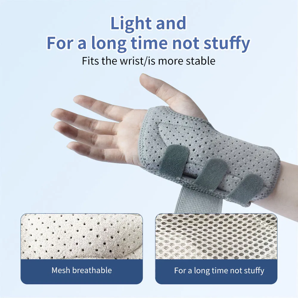 Aluminum Wrist Support Brace Sport Guard for Sprain Tendon Sheath Strain