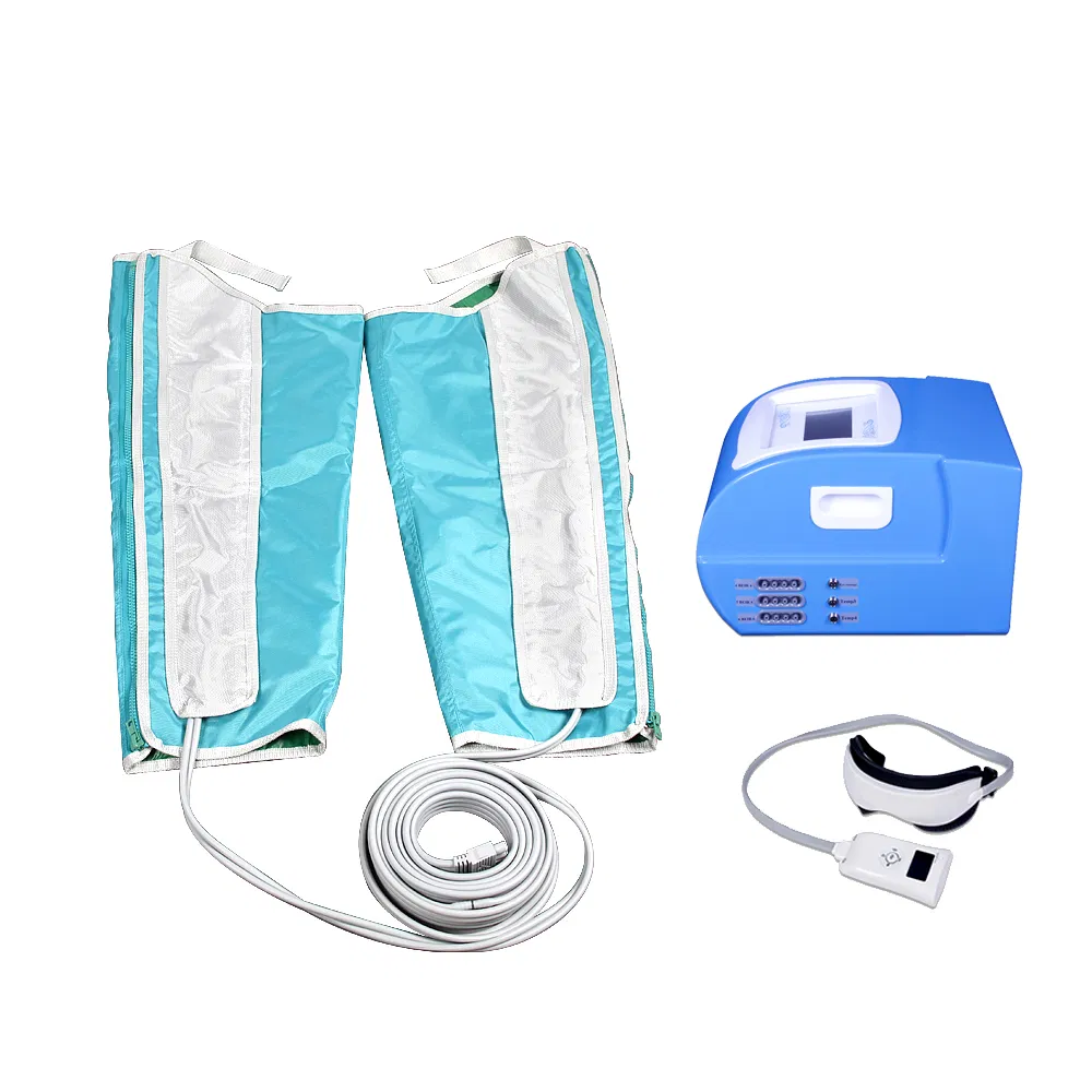 110V-220V Lymphatic Drainage Air Pressure Therapy Body Wrap Slimming Machine Detox Lymph Drainage Equipment with ODM OEM Services