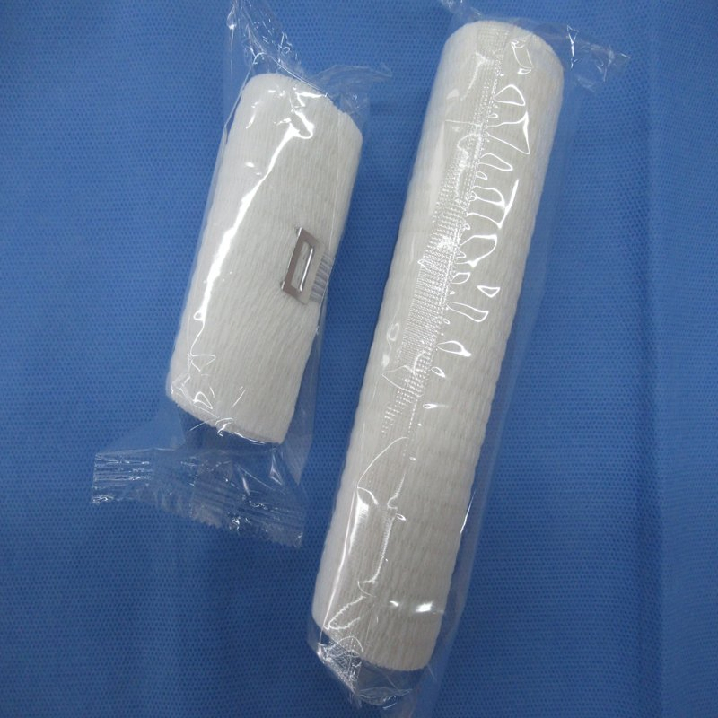 Factory Price Medical PBT Gauze Elastic Bandage Roll First Aid Bandage Hospital Home