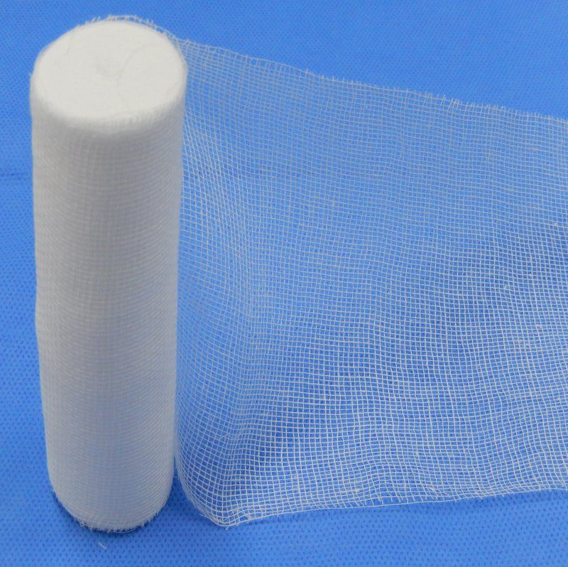 100% Medical Cotton Disposable Medical Gauze Wow Bandage First Aid Gauze Bandage Roll Export Standard Preferable Price Medical Bandage