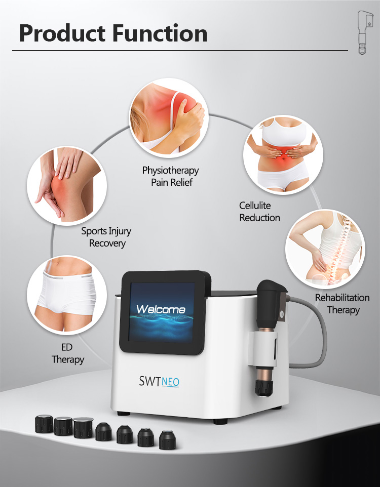 Cellulite Reduction &amp; Sports Injury Recovery Pain Relief Pneumatic Shockwave Therapy