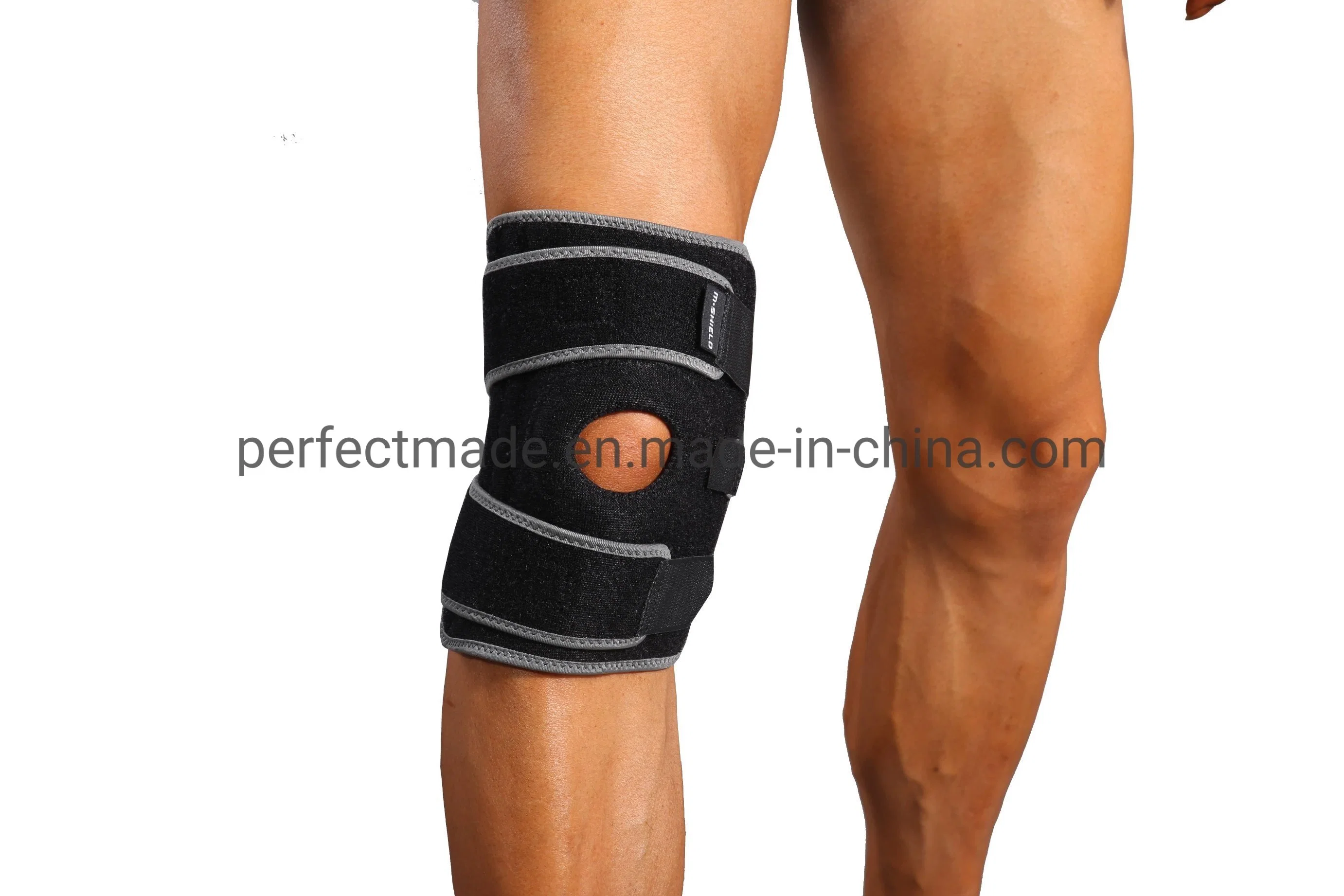 Factory Neoprene Open Patella Knee Stabilizer Wrap Knee Support