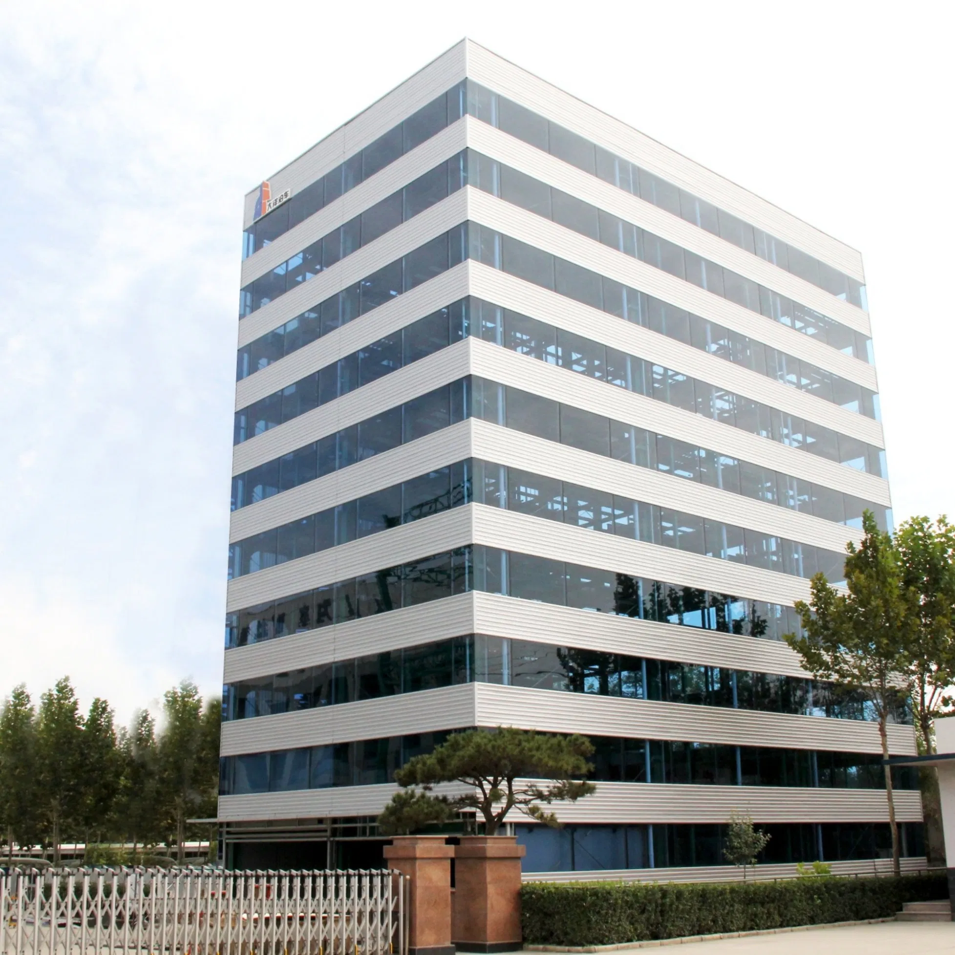 High Capacity Parking System Built on Circular Vertical Lift Parking with Contact Prevention