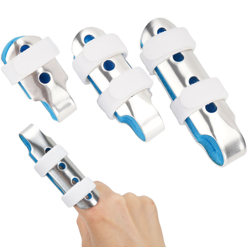 Firstar Aluminum Adjustable Medical Finger Splint Support Brace
